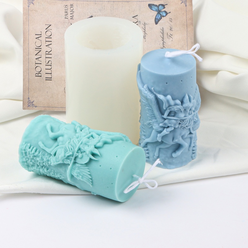 Candle. Queen - 3D Queen Virgin Mary Silicone Candle
