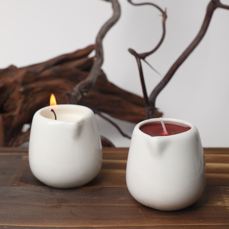 Candle Supplies Essential Oils - Travel Bag Ceramic Cup Candle Holiday