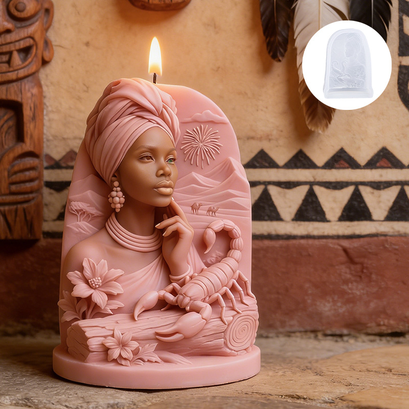 Candle. Queen - The Queen Of Desert Candle Molds