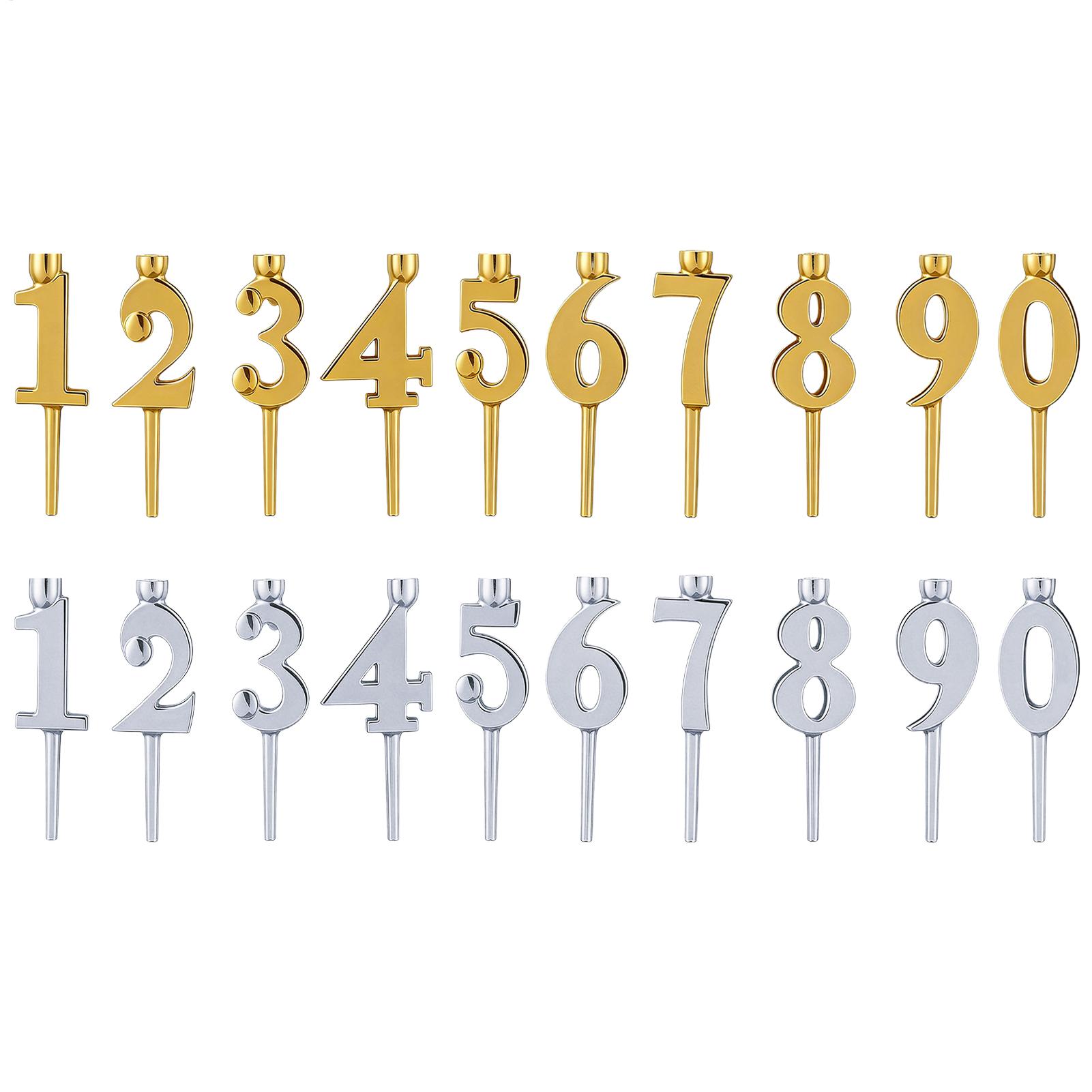 Number Candle 0-9 Number Party - Candle. Queen review and price