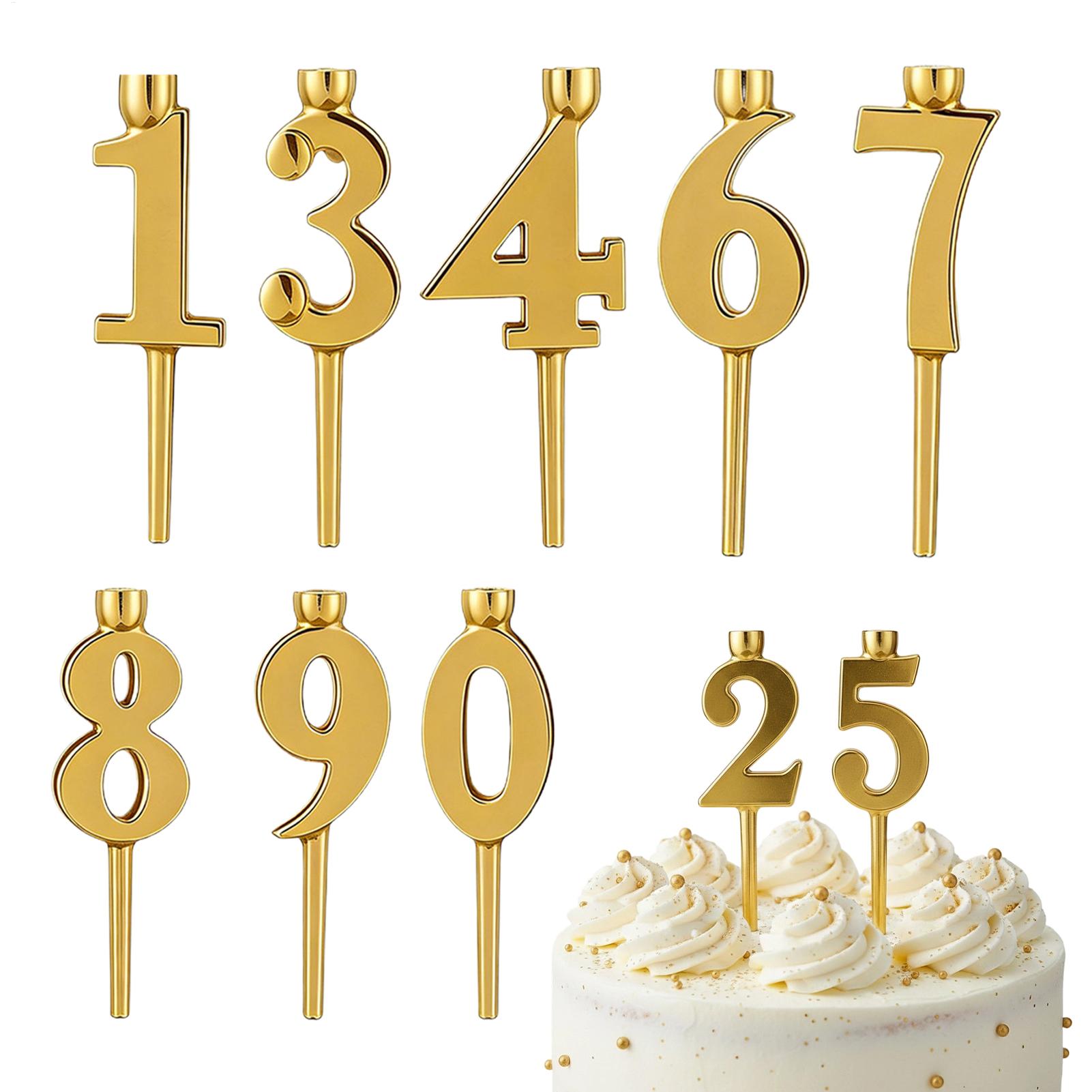 Number Candle 0-9 Number Party - Candle. Queen review and price