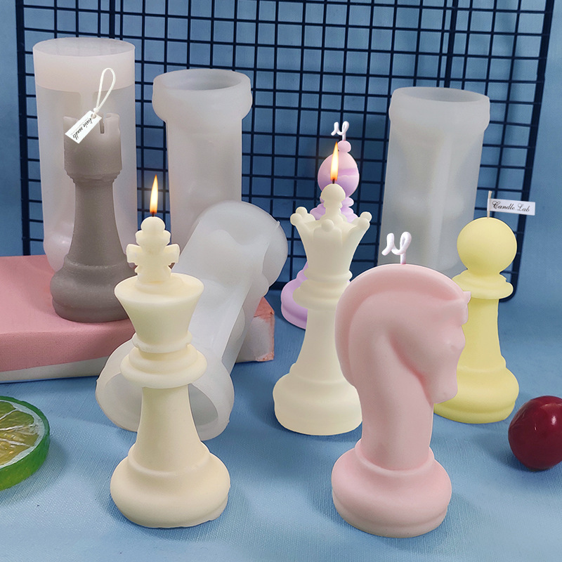 Chess Piece Candles Silicone M - Candle. Queen review and price