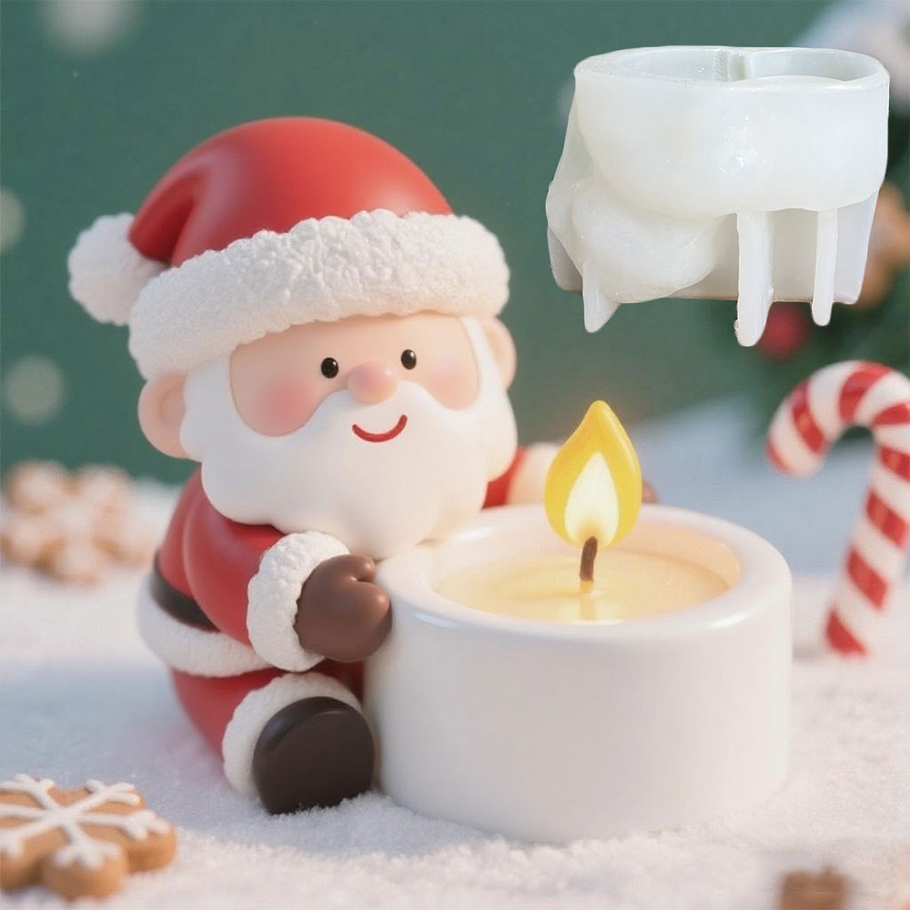 DIY Santa Claus Candlestick Si - Candle Quotes review and price