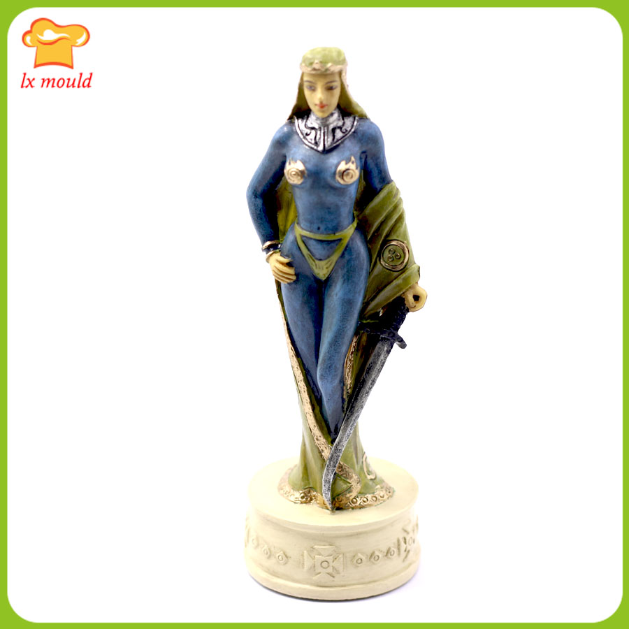 3D Chess Silicone Fondant Mold - Candle. Queen review and price