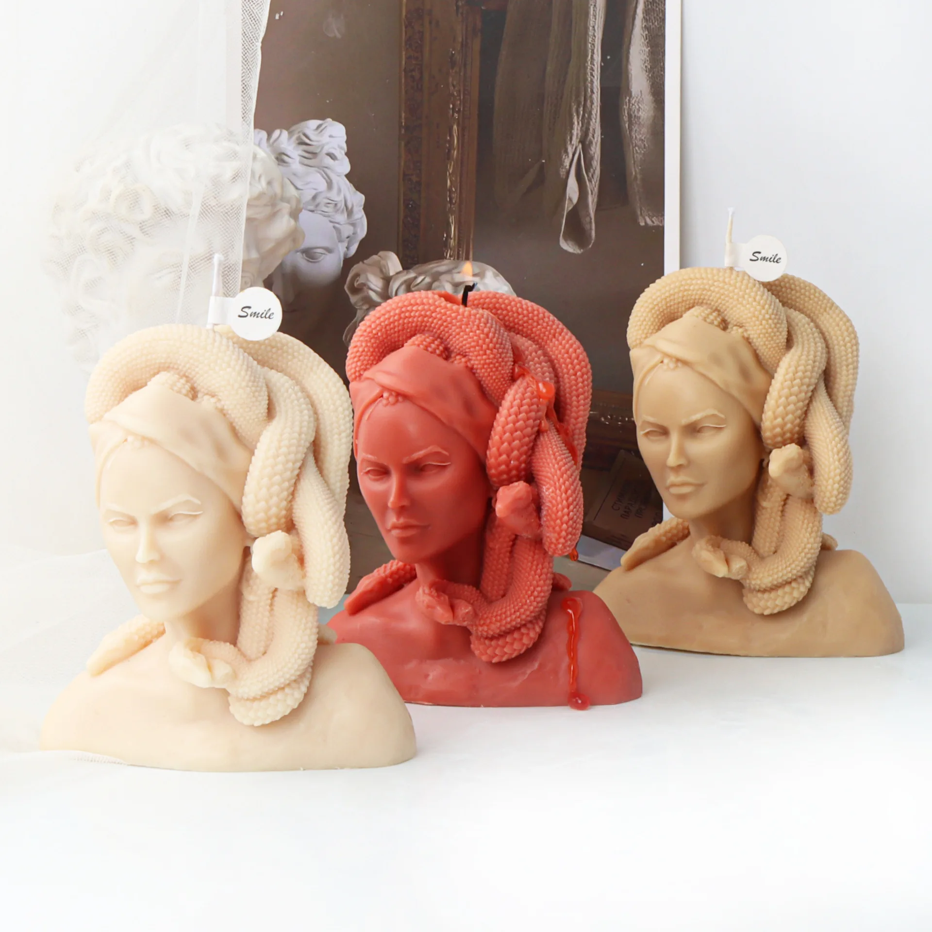 DIY Half body skull head queen - Candle. Queen review and price