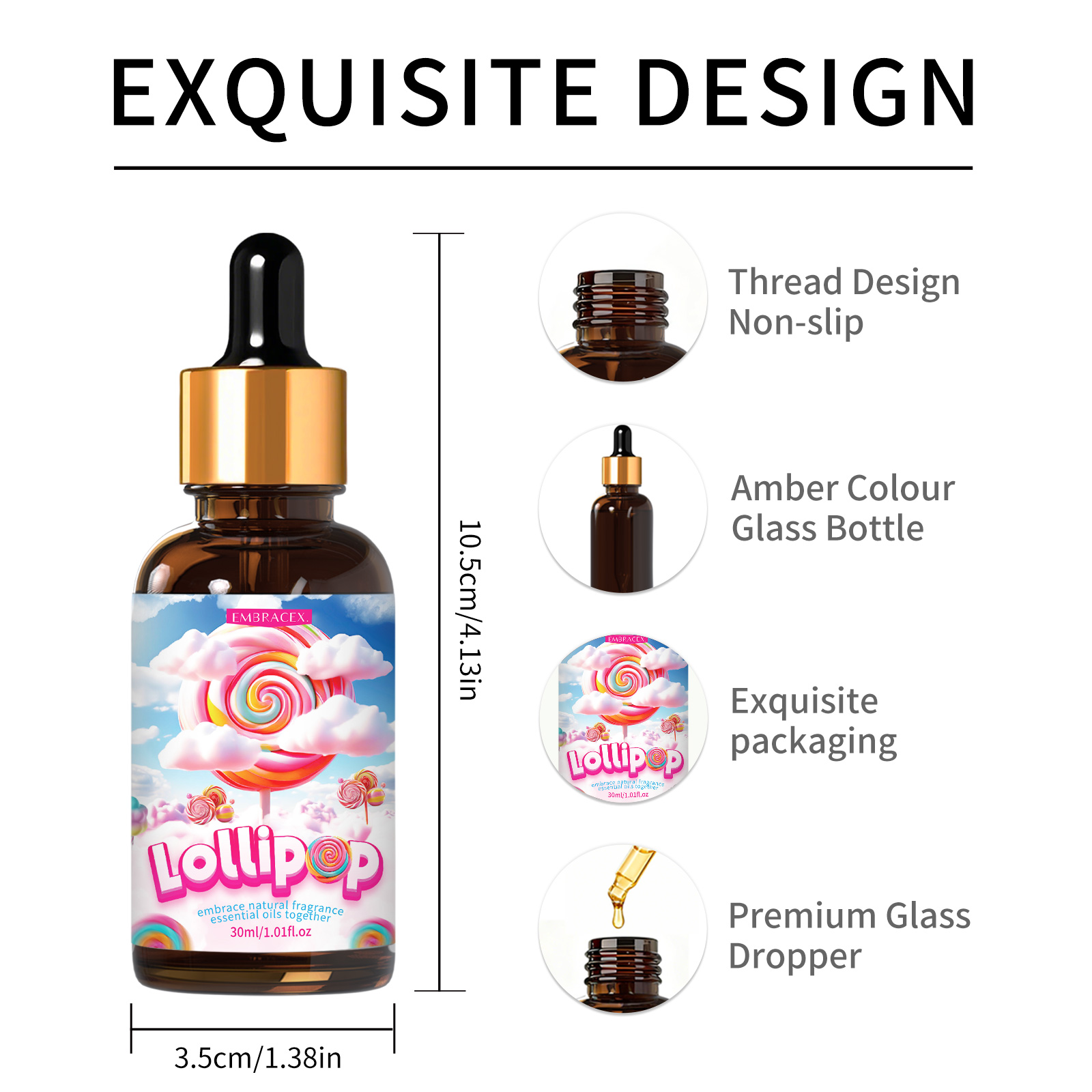 30ml  Lollipop Essential Oils  - Candle Supplies Essential Oils review and price