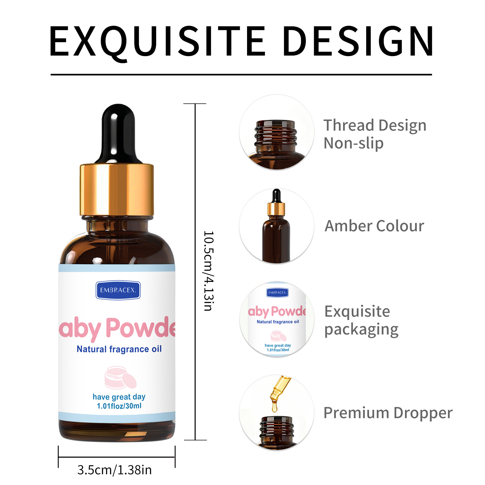 30ml Baby Powder Essential Oil - Candle Supplies Essential Oils review and price