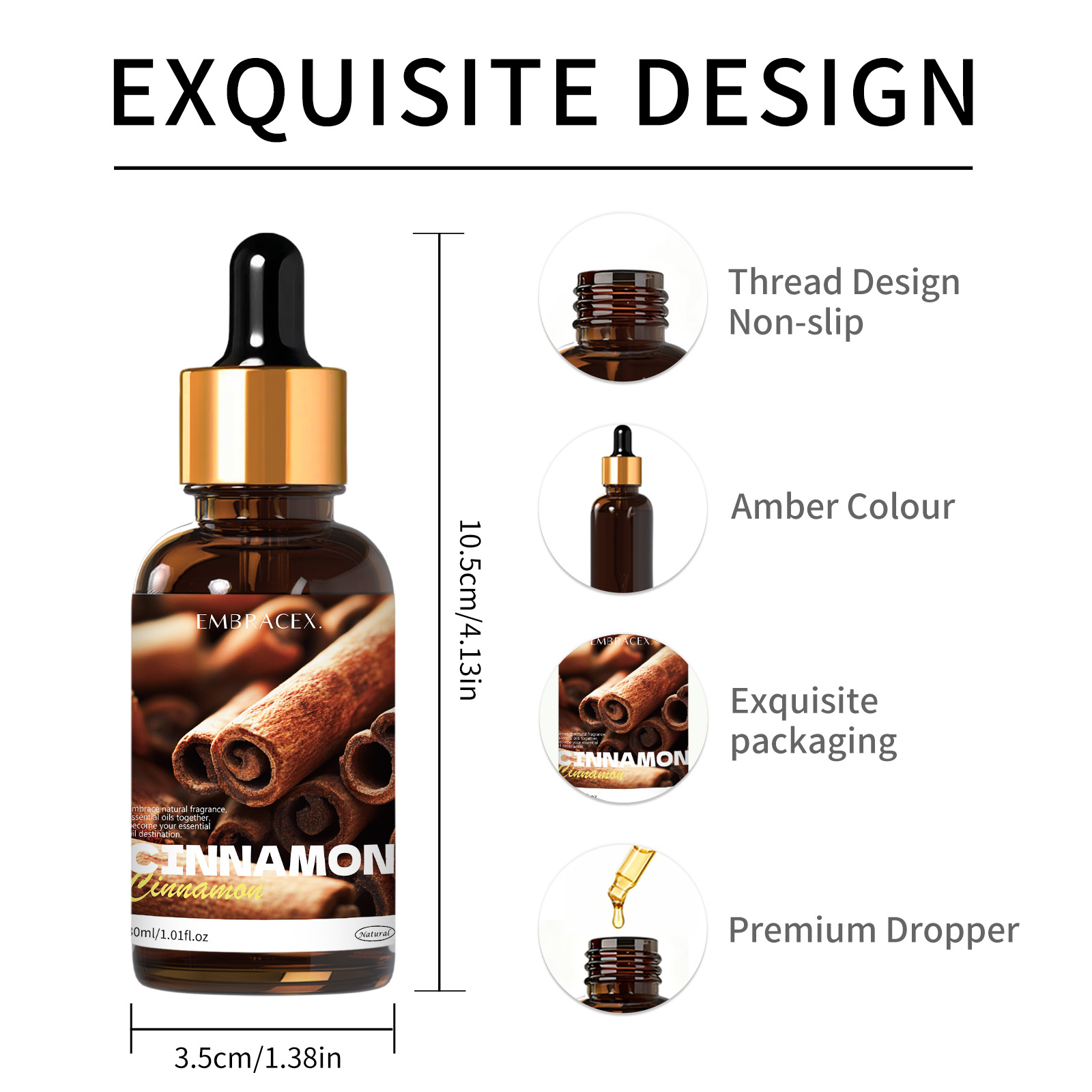 30ml Cinnamon Plant Essential  - Candle Supplies Essential Oils review and price