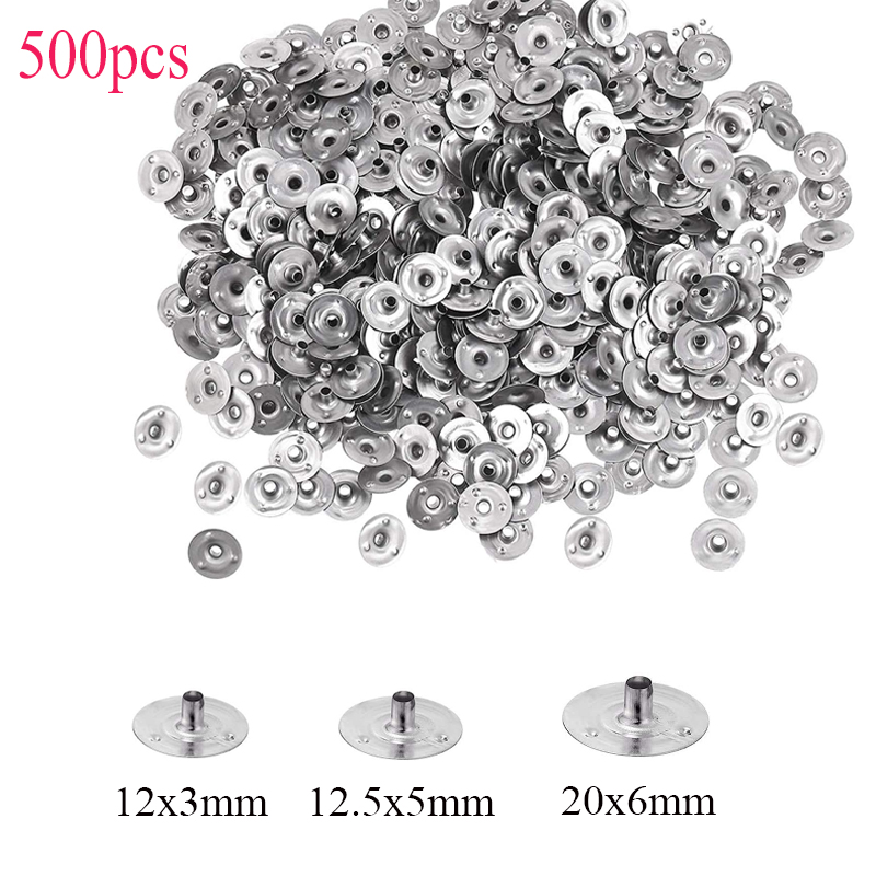 500 Pieces Candle Wick Metal S - Candle Supplies Storage review and price