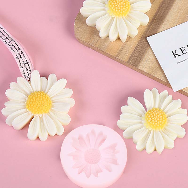 DIY Candle Silicone Mold Daisy - Candle Supplies Storage review and price