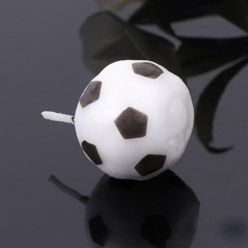 Y51B 6Pcs/Set Soccer Ball Foot - Candle Quotes review and price